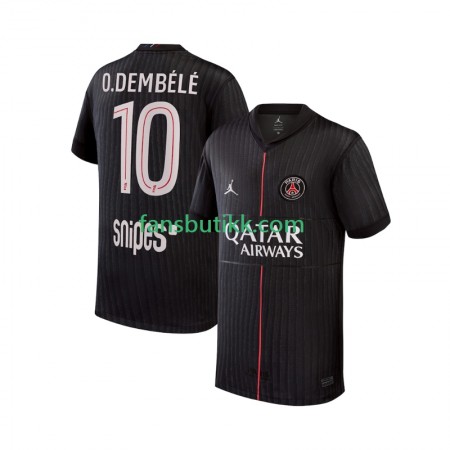 Fotballdrakt Paris Saint-Germain Ousmane Dembele 10 Fjerde 2025-2026 Kortermet